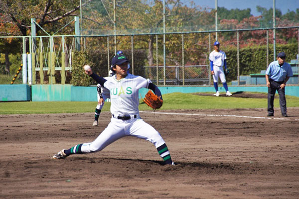 硬式野球部 京滋大学野球秋季リーグ びわこ成蹊大と引き分け 京都先端科学大学 Kuas