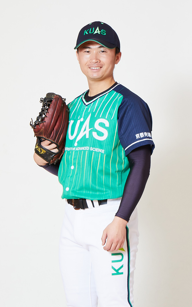 京都先端科学大学野球　打者用ヘルメット