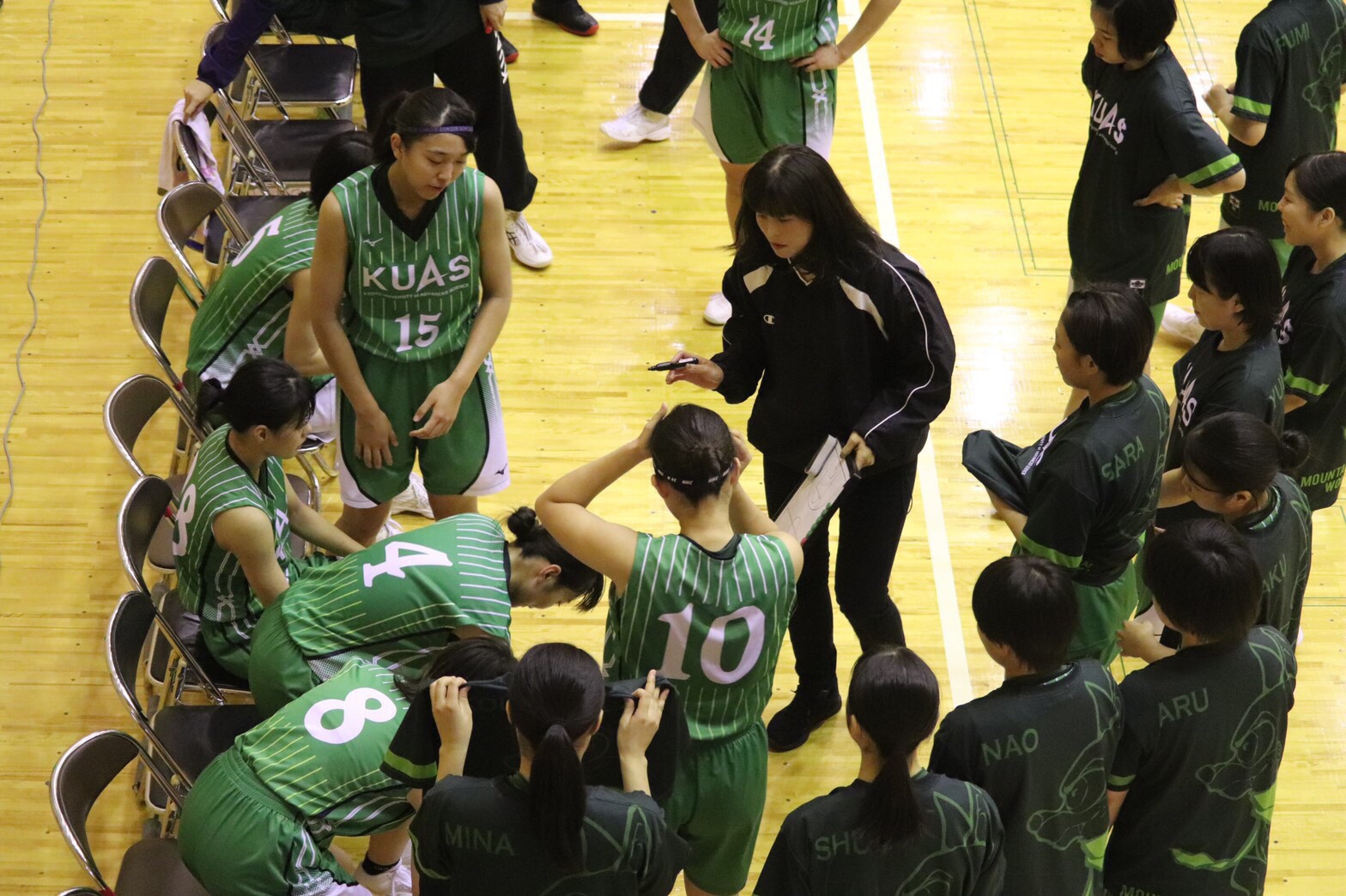 女子バスケットボール部 第6節 流通科学大学戦に敗戦 リーグ7位に後退 京都先端科学大学 Kuas