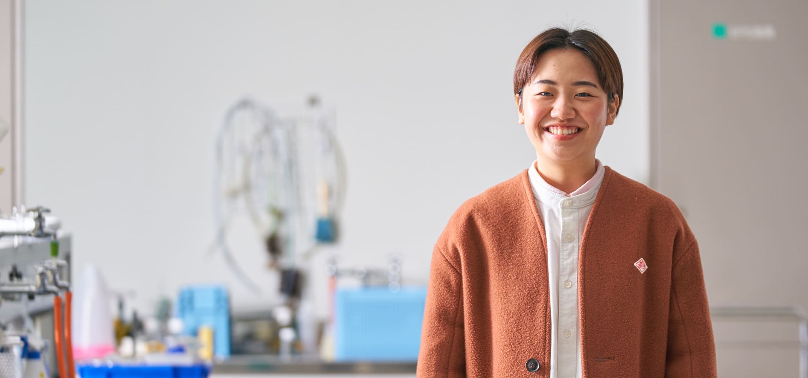 バイオ環境学部 バイオサイエンス学科 渡辺紗弥さん