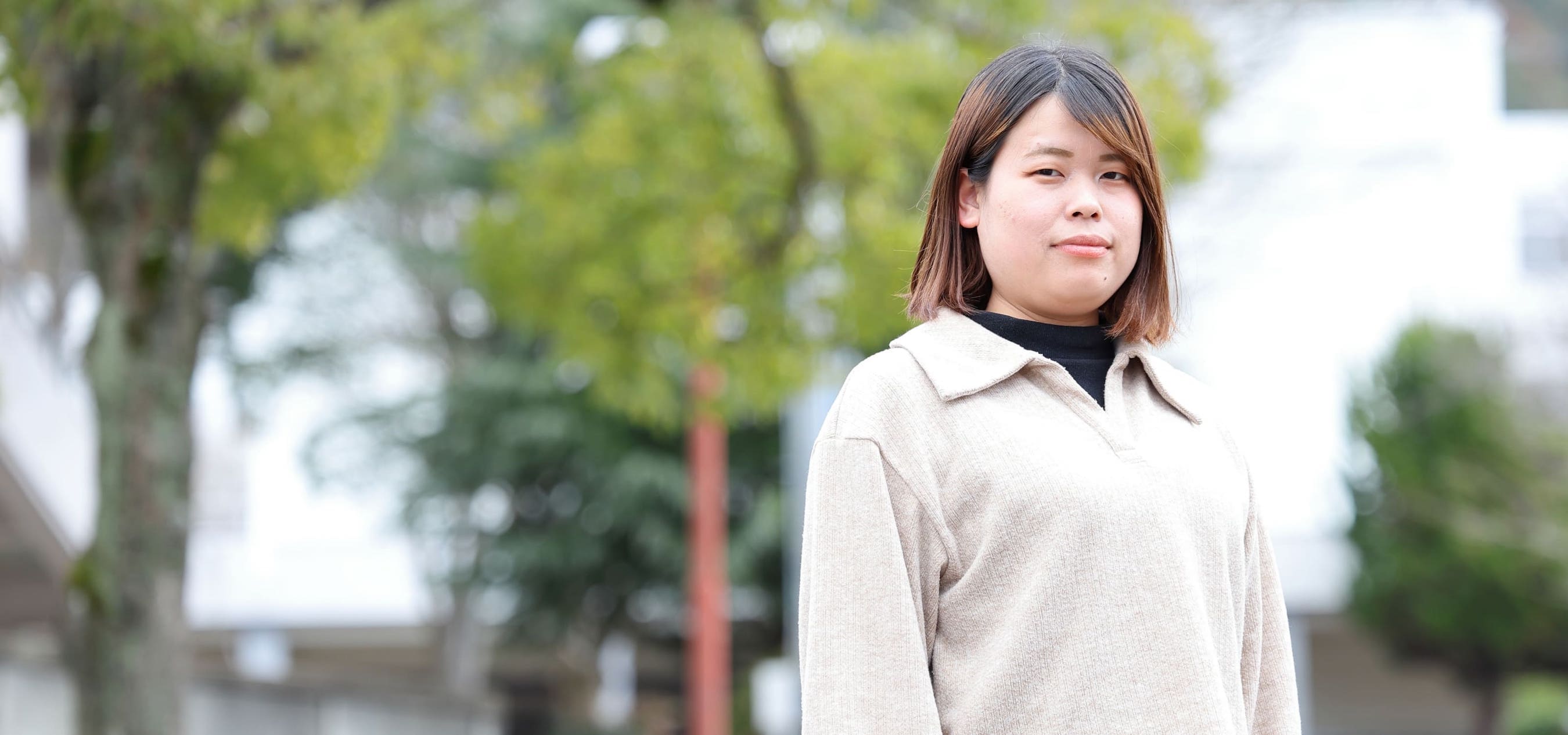 バイオ環境学部 食農学科4年生 後藤明日香さん
