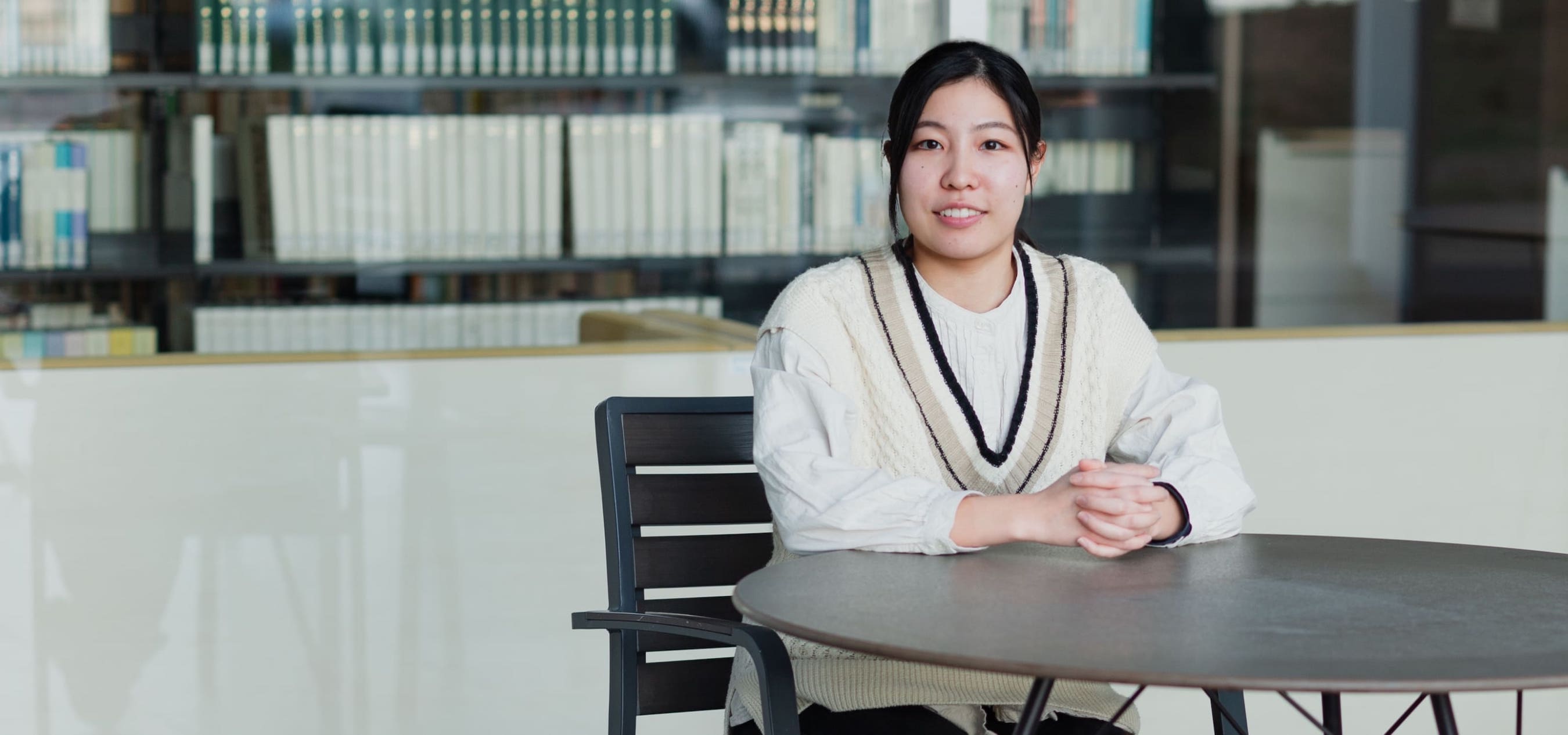 健康医療学部 看護学科4年生 大城香乃さん