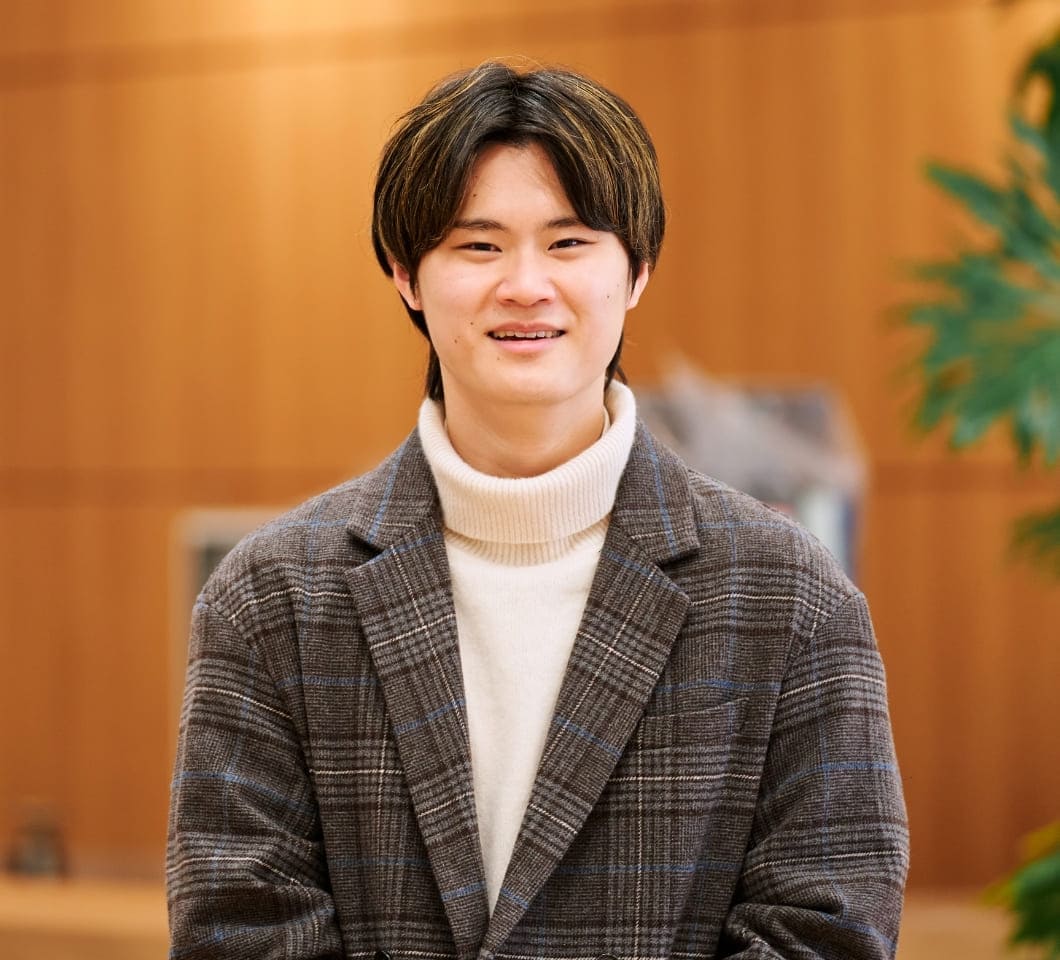 人文学部 心理学科4年生 河村泰志さん