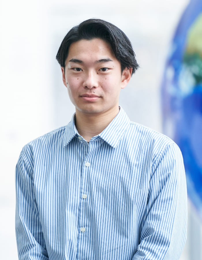 経済経営学部 経済学科4年生 福田春翔さん