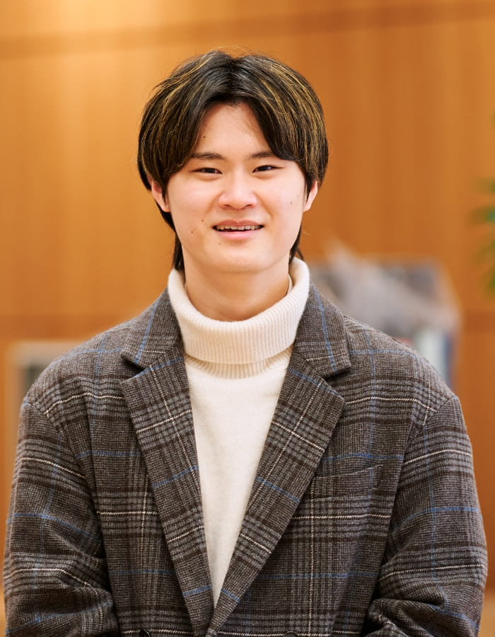 人文学部 心理学科4年生 河村泰志さん