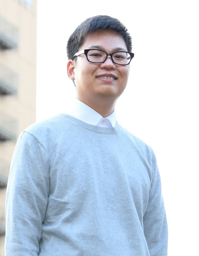 バイオ環境学部 バイオサイエンス学科4年生 野原晋太郎さん