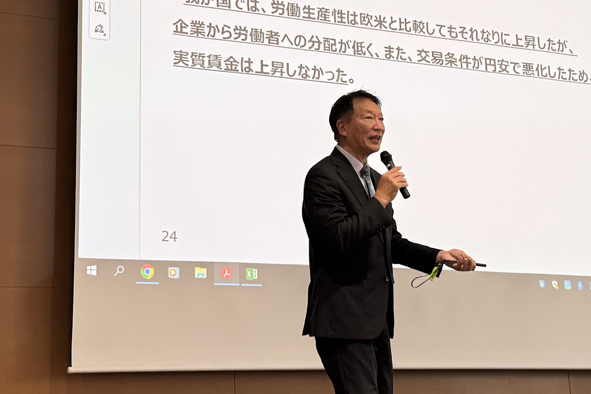 北神圭朗氏による公開講演会「日本の政策課題への視座」を開催しました