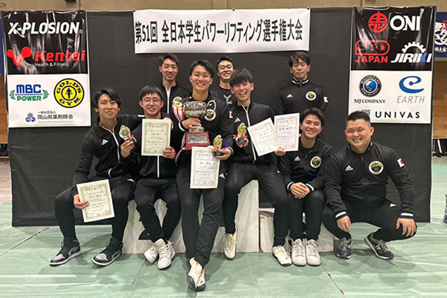 京都市スポーツ大賞を受賞【パワーリフティング部】